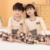 Children'S Sleepwear Clothes Set Avocado Print Sleeping Pajamas Casual Autumn Kids Baby Indoor Costumes Kids Winter Underwear