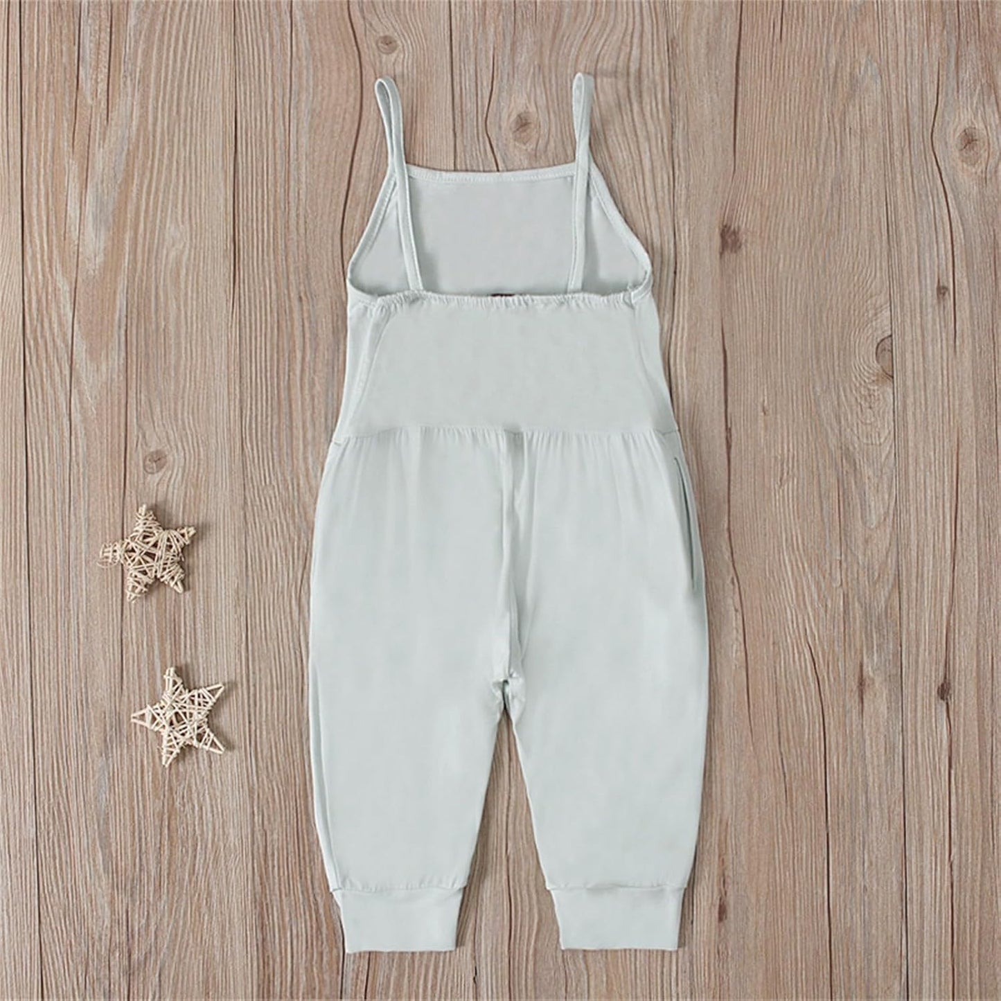 Romper Jumpsuit Solid Strap Outfits Kids Toddler Pants Baby Girls Girls Romper&Jumpsuit Pants Romper