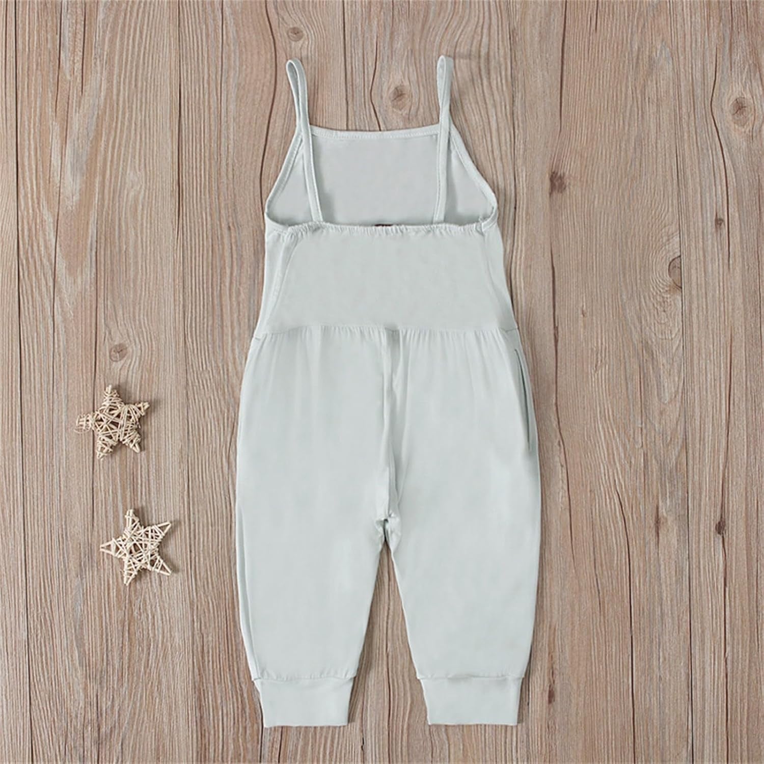 Romper Jumpsuit Solid Strap Outfits Kids Toddler Pants Baby Girls Girls Romper&Jumpsuit Pants Romper