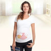 It'S a Girl Maternity plus Size Tees Tops Summer Pregnant Maternity T-Shirt Short Sleeve Casual Pregnancy Clothes Funny Clothing