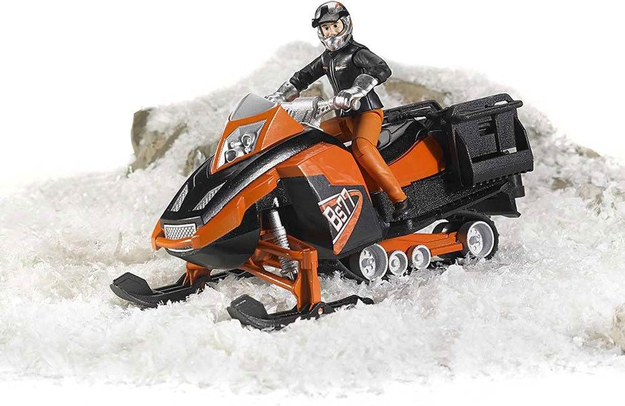 63101 Snowmobile with Driver and Accessories