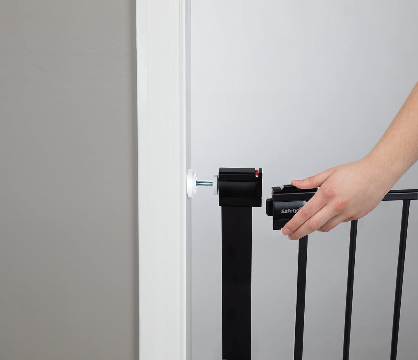 Easy Install Walk-Through Gate, Black