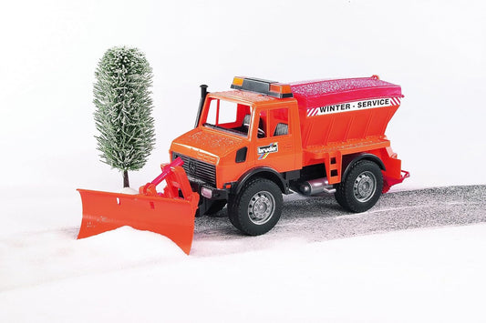 02572 MB Unimog W Snow Plow