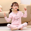 Children'S Sleepwear Clothes Set Avocado Print Sleeping Pajamas Casual Autumn Kids Baby Indoor Costumes Kids Winter Underwear