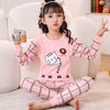 Children'S Sleepwear Clothes Set Avocado Print Sleeping Pajamas Casual Autumn Kids Baby Indoor Costumes Kids Winter Underwear