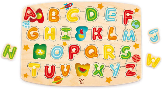 Alphabet Peg Puzzle Game, Multicolor, 5'' X 2''