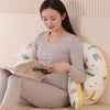 Adjustable U-Shaped Pregnant Women Waist Support Pillow Cartoon Pattern Pregnancy Side Sleeping Pillow Maternity Special Cushion