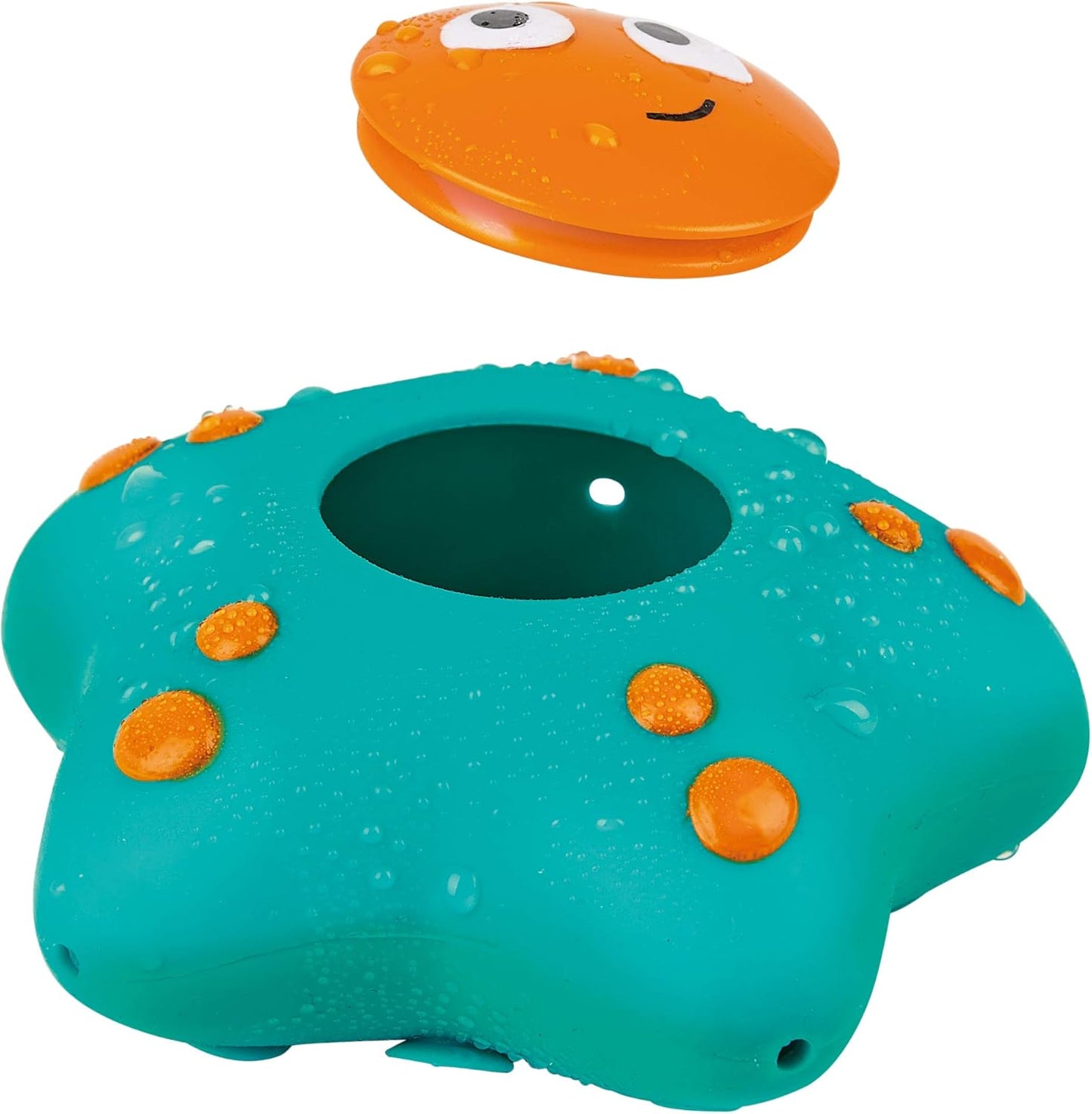 Ocean Floor Squirters | Colorful Baby & Toddler Bath Toys, Colorful Baby & Toddler Bath Toys, Silicone and Non-Toxic Set, Water Spouting and Suction, Octopus & Starfish