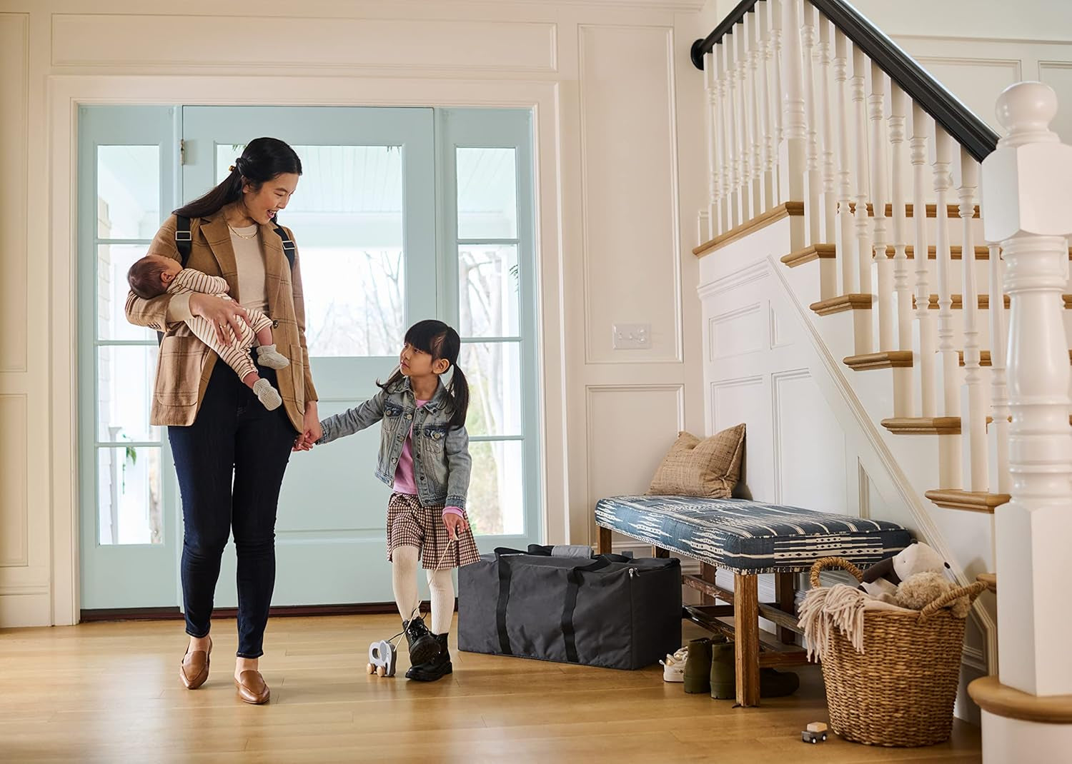Travel Bag for Remi Playard - Fits Playard, Mattress, Bassinet and Sheet - Easy-Carry Handles + Durable Design with Travelsafe Protection