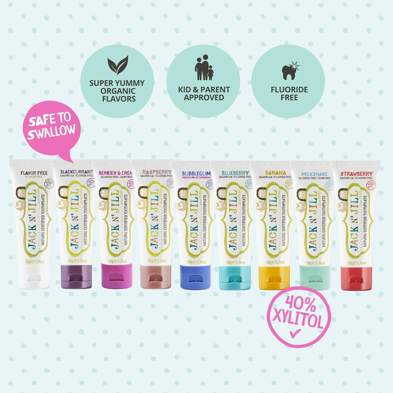 Natural Toothpaste, Banana, 1.76Oz (Pack of 2)