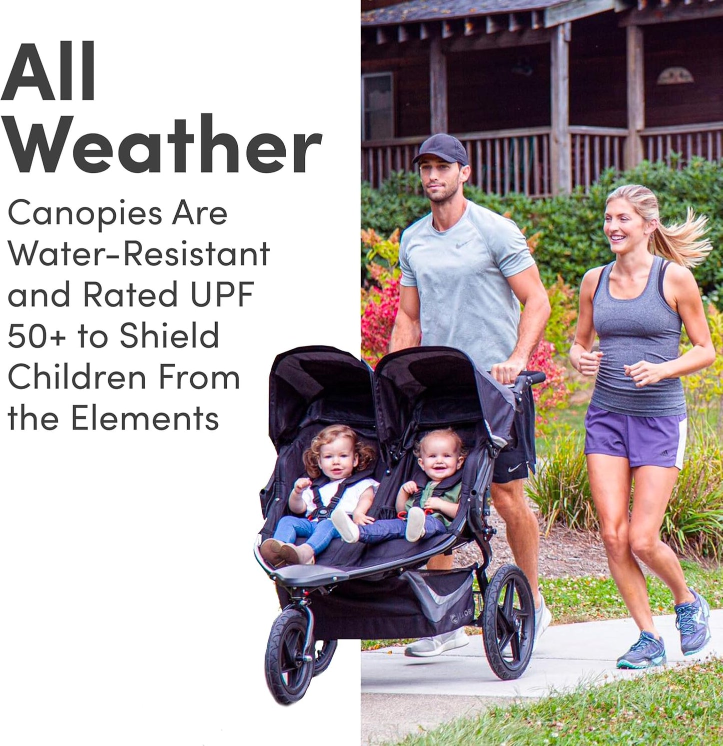 Revolution Flex 3.0 Duallie Jogging Stroller, Graphite Black