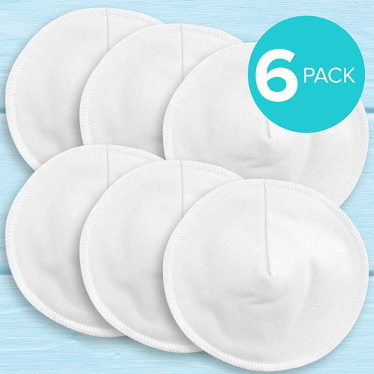 N900 Washable Nursing Pads, White