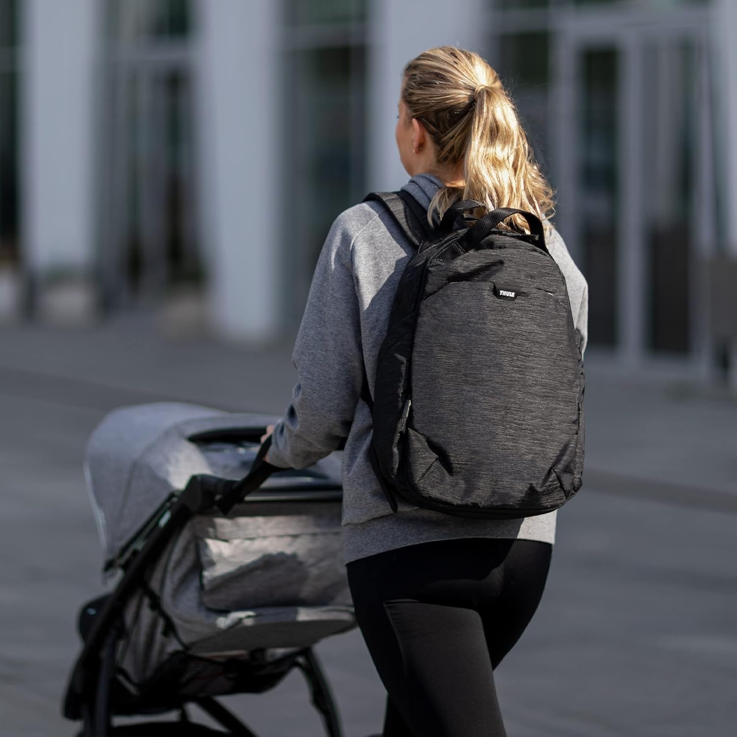 Changing Backpack - Diaper Bag Backpack - Maternity Backpack - Baby Bag with Shoulder Straps - Travel Diaper Backpack Black