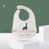 Baby Bibs Waterproof Silicone Feeding Adjustable Animal Pattern Baby Saliva Towel Aprons Baby Bibs Burp Cloths Bandana Dropship