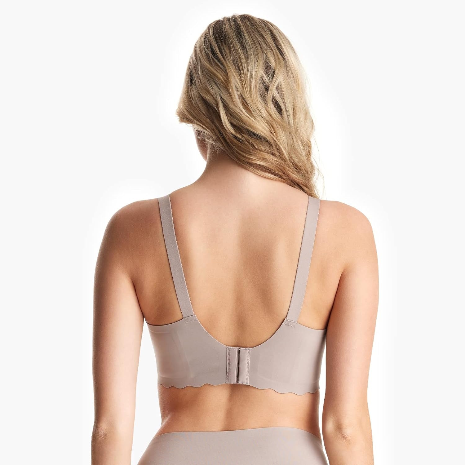 Nursing Bras for Breastfeeding, Jelly Strip Support Comfort Maternity Bra, Seamless Soft Wirefree Pregnancy Bra