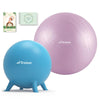 Trideer Pregnancy Ball Birthing Ball, 1.7Mm Extra Thick Yoga Ball for Maternity, Labor Birth, Exercise, Physio, Recovery Guide & Baby Memory Book Included, 440LB Anti-Burst & Non-Slip Stability Ball