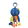 OOTDTY Crochet Elk Bunny Rattle Toys Wooden Baby Pram Clip Baby Gym Stroller Hanging Pendant Newborn Crib Mobile Rattle Toys
