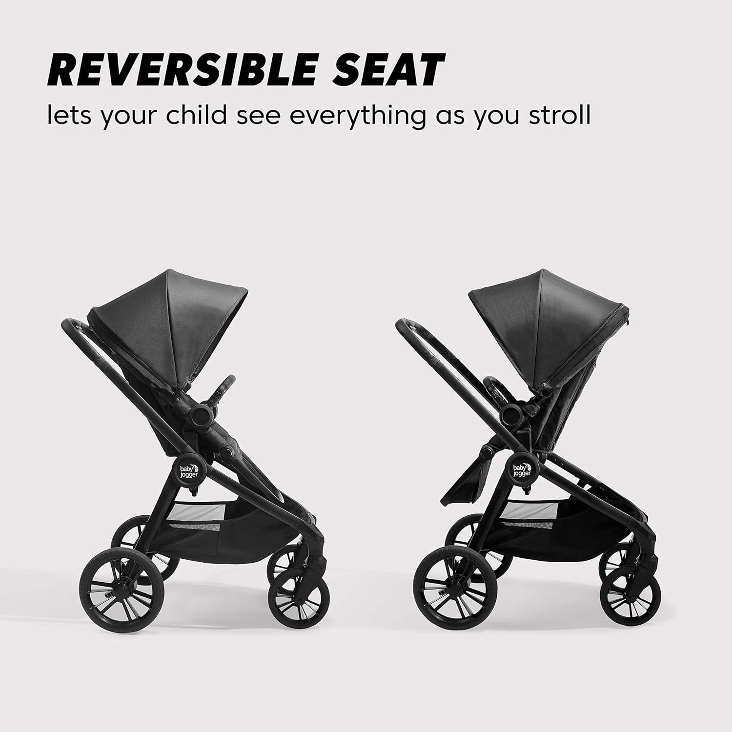 City Sights Stroller -Rich Black