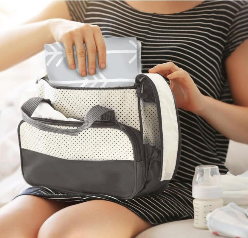 Deluxe Waterproof Changing Pad Liners - 20 X 30 Inches Baby Changing Table Liners - Baby Changing Pads - Diaper Changing Flat Liner Pad Waterproof Portable - Grey One Direction