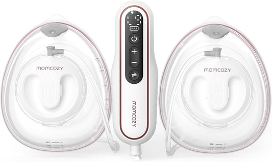 Ultra-Light & Hands Free Breast Pump V2, Potent Wearable Pump with 27 Pumping Combinations, Low Noise Painless Portable Double Electric Pump, 17/19/21/24/27Mm Flange/Insert Included