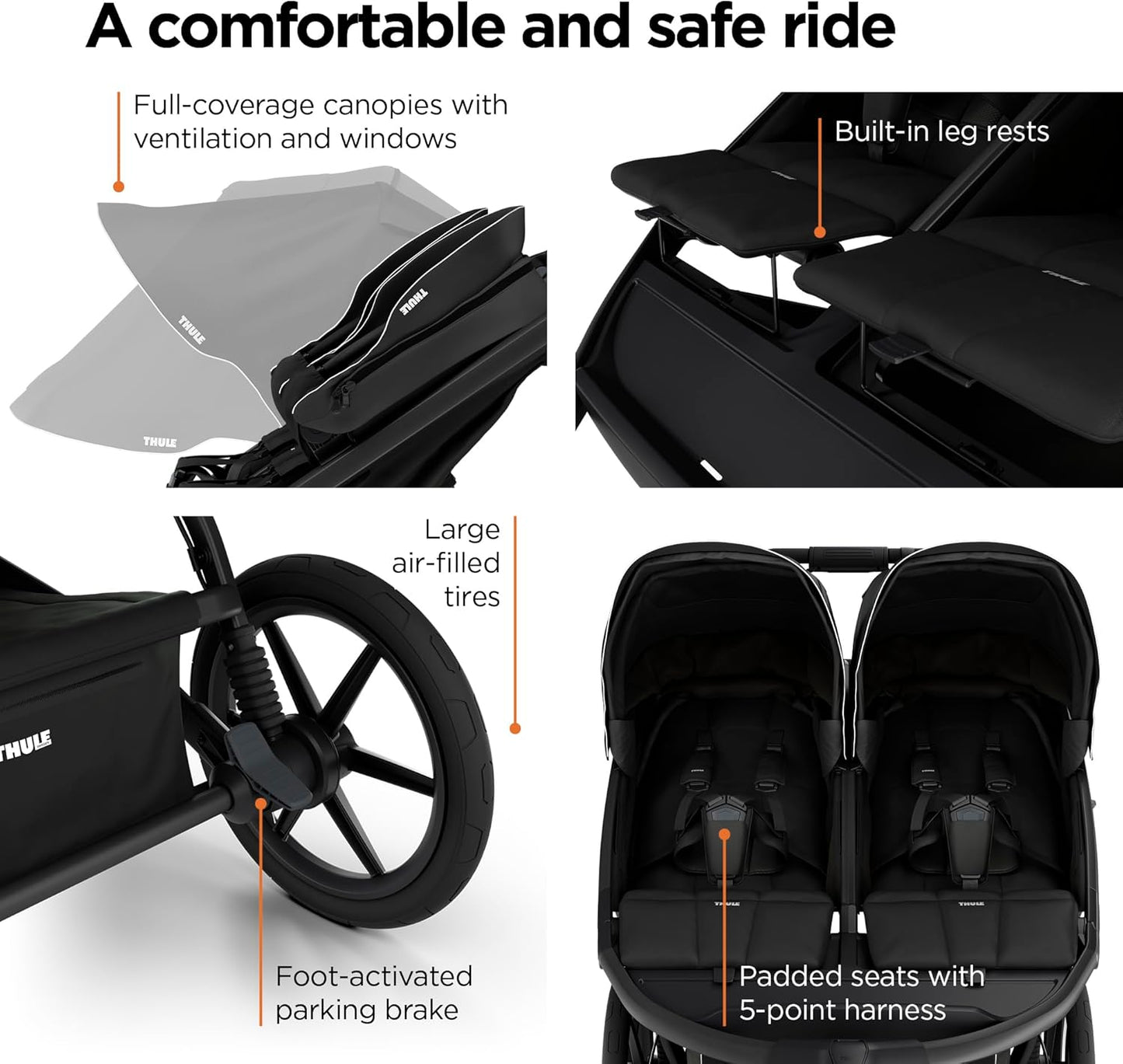 Urban Glide 3 Double, Black