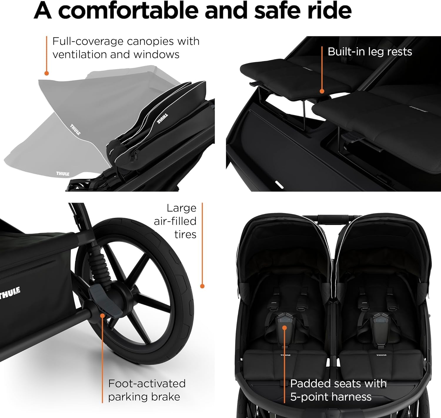 Urban Glide 3 Double, Black
