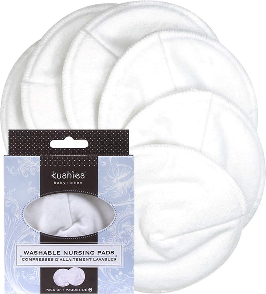 N900 Washable Nursing Pads, White