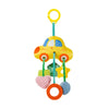 OOTDTY Crochet Elk Bunny Rattle Toys Wooden Baby Pram Clip Baby Gym Stroller Hanging Pendant Newborn Crib Mobile Rattle Toys